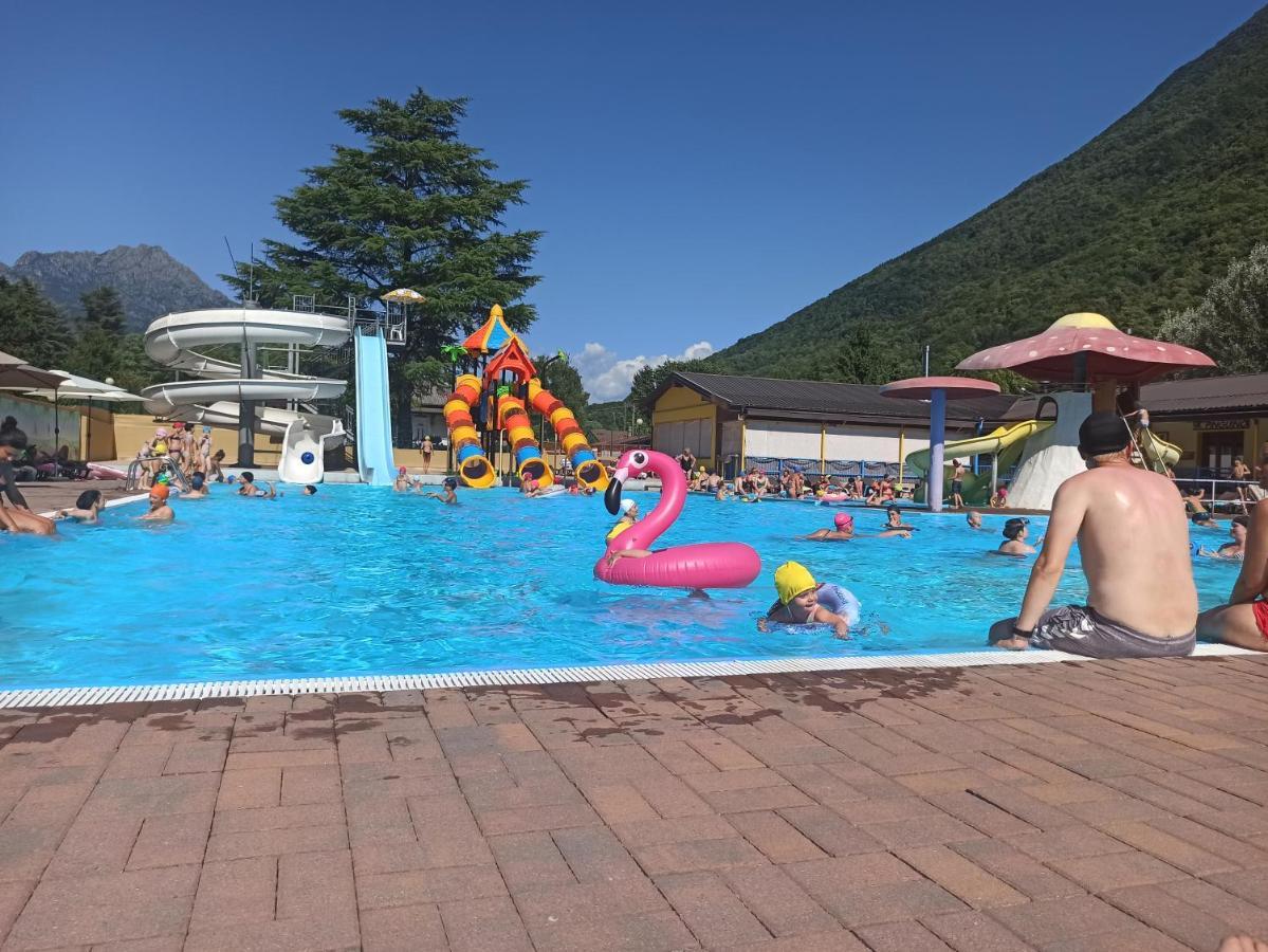 Chalet Seaesta Comfort Lago Di Lugano Villa Porlezza Bagian luar foto